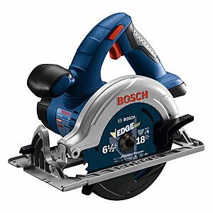 Bosch 18-volt 2 -Amp 6-1/2-in Cordless Circular saw (Battery Not Included and Charger Not Included) $99 at Lowe's