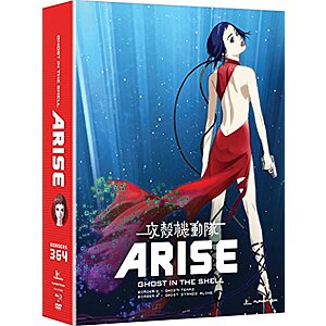 $10.49* | Ghost in the Shell: Arise: Borders 3 & 4 (Blu-ray + DVD) at Amazon