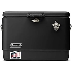 $99.99* | 54-Quart Coleman Reunion Premium Insulated Steel Belted Cooler at Amazon