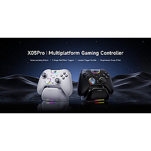 EasySMX X05Pro Wireless PC Controller Black $29.99 + Free Shipping - Amazon $26.99