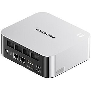 AOOSTAR MACO 6850H Mini PC LPDDR5 Ryzen 7 Pro 8C16T 24G 1T WiFi 6 2.5G LAN Win11 $386.70 + Free Shipping