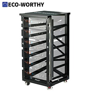 ECO-WORTHY RACK6 V2 6-Layer Server Rack 600A Busbar Universally Compatible $309 + Free Shipping $309.4