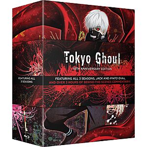 Tokyo Ghoul - The Complete Series - Blu-ray $47.99 + Free S&H at Amazon