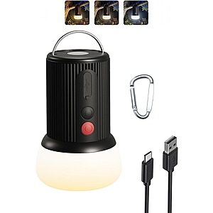 EZVALO 6000mAh LED Rechargeable Camping Lantern $8.39 + Free Shipping w/ Prime or orders $35+