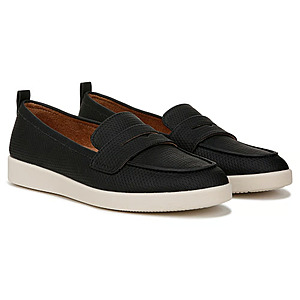 Woman's Naturalizer Ingrid Loafer - Black Embossed - Free Shipping on Orders Over $50 - $29.98