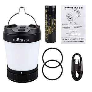 Sofirn LT1S Rechargeable Camping Lantern Flashlight w/Powerbank Feature; free s&h, $29.04