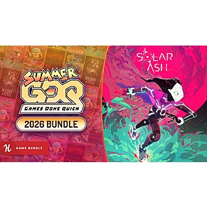 10-Item Summer Games Done Quick 2026 Bundle (PC Digital Download): Solar Ash, 20XX, & More $13