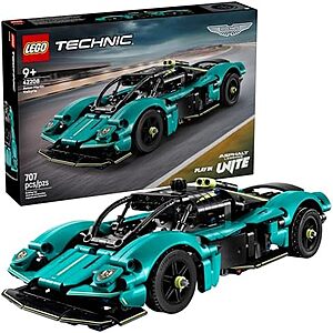 $38.99 | 707-Piece LEGO Technic - Aston Martin Valkyrie (42208, 2025) at Amazon