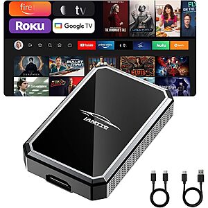 [Prime] LAMTTO 2-in-1 Car TV Mate Pro Wireless CarPlay Adapter w/ HD Media Port Input $50.39 + Free Shipping