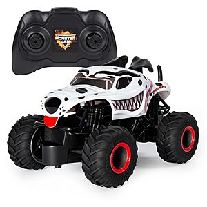 $16.49: Monster Jam Official Monster Mutt Dalmatian Remote Control Monster Truck, 1:24 Scale, 2.4 GHz
