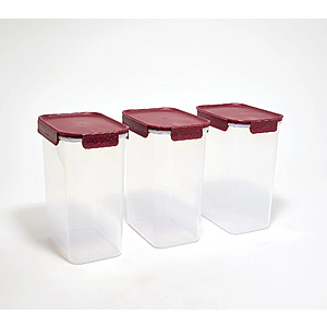 Set of 3 LocknLock 17-Cup Tall Pantry Containers (Various Colors)  $17.99 + Free Shipping
