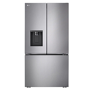 $1599.99 - LG - 36-in Counter-Depth MAX 25.5 Cu. Ft. French Door Smart Refrigerator with Ice Plus - PrintProof Stainless Steel Look