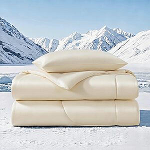 3-Piece Twin (68*90) Quataly Qmax>0.4 Cooling Comforter Set $19.99 + Free Shipping w/ Prime or on $35+