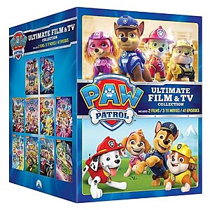PAW Patrol: Ultimate Film & TV Collection (DVD) $25 + Free Shipping w/ Prime or on $35+