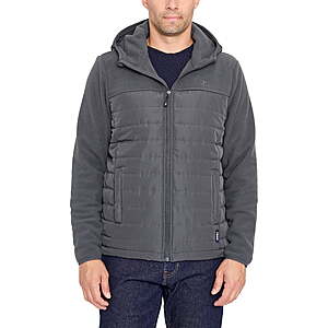 IZOD Men's Hooded Fleece Jacket (M-2XL, Various) $7.88 + Free S&H w/ Walmart+ or on $35+