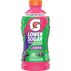 $1 WM Cash + Gatorade Lower Sugar, Rain Berry $1.38