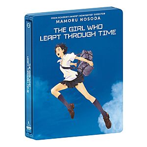 The Girl Who Leapt Through Time Limited Edition Steelbook (4K UHD) $25.99 + Free Shipping w/ Prime or on $35+
