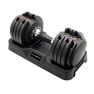 CAP Barbell 10-in-1 55-Pound ADJUSTABELL Dumbbell w/ Storage Tray $94.99 + Free Shipping