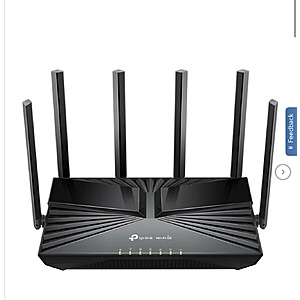 TP-Link AXE5400 Tri-Band 6-Stream Wi-Fi 6E Router $99.99 free shipping Costco.com