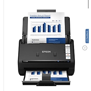 Epson WorkForce ES-550W Wireless Desktop Color Duplex Document Scanner $299.99 free Shipping Costco.com