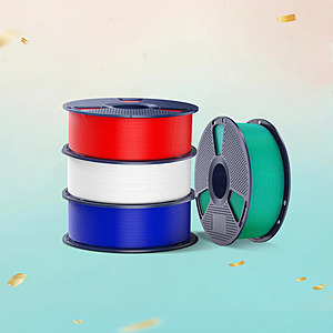 Sunlu PLA+ 3D Printer Filament, Mix and Match Colors, 3kg From $30.63 ($10.21/kg), 6kg From $60 ($10/kg), 10kg From $97.80 ($9.78/kg)
