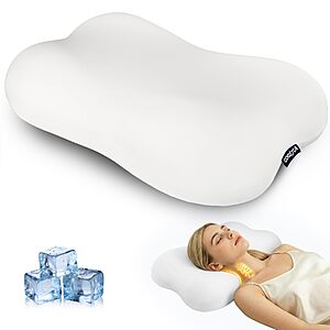 Amazon - Cervical Neck Pillow for Sleeping, Memory Foam Pillows - $35.99