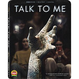 Talk to Me (4K UHD + Blu-ray + Digital) $9.99 + Free Shipping w/ Prime or on $35+