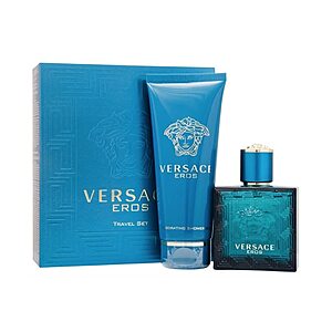 Versace Eros Men's Travel Set w/ 1.7 oz EDT Spray & 3.4 oz Shower Gel $45.65 + Free Shipping