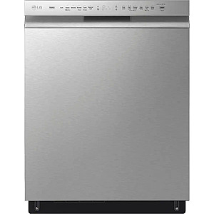$500: LG - 24-in Front Control Built-In Stainless Steel Tub Dishwasher with 3rd Rack at BestBuy