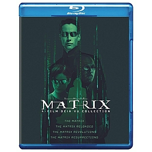 The Matrix 4-Film Déjà vu Collection [Blu-ray] $14.99