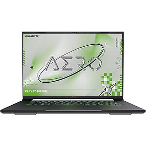 GIGABYTE AERO X16: 16" QHD+ 165Hz IPS, Ryzen AI 9 HX 370, RTX 5070, 32GB DDR5, 1TB SSD $1399.99