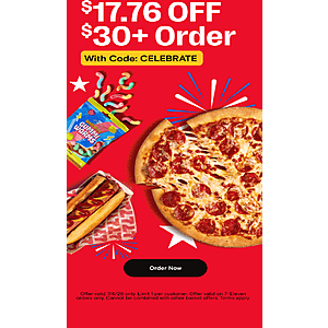 7-Eleven 7NOW App: $17.76 Off $30+ (7/4/26 only) with code CELEBRATE