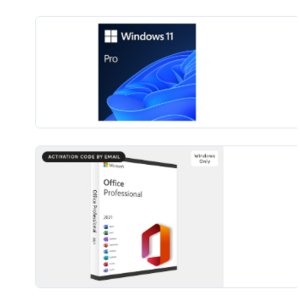 Microsoft Office Pro 2021 + Windows 11 Pro Lifetime License Bundle - $39.20 W/ Promo Code JULY30