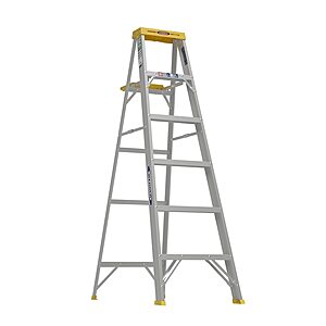 Werner 356 6' Aluminum Type 2 Step Ladder (225 lbs. Capacity) $79 + Free Shipping