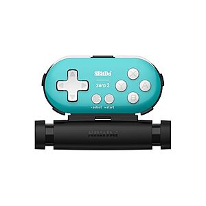 [Prime] $14.99 | 8Bitdo Zero 2 Bluetooth Gamepad Keychain Sized Mini Controller with Mobile Clip at Amazon