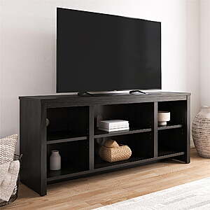 Mainstays Parsons TV Stand for TVs up to 50" (Black or Canyon Walnut) $68.8 + Free S&H at Walmart