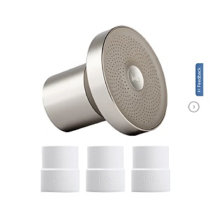 Ends today 07/04 The Jolie Filtered Showerhead Bundle with Replacement Filters $119.99 Brushed Stainless Steel, Matte Black or Gold Free Shipping Costco.com