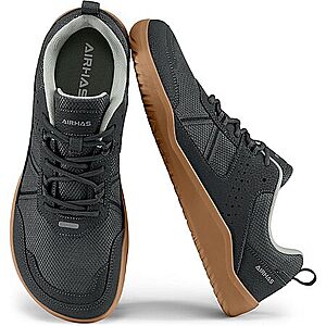 AIRHAS Men's Anatomical Toe Box Barefoot Shoes $19.61