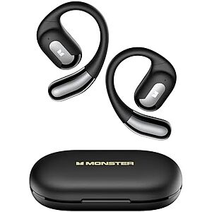 $12.99* | Monster Open Ear Wireless AC317 Headphones (Black) at Amazon