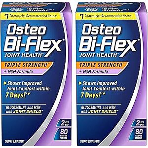 OSTEO Bi-Flex Products at AMAZON up to 75% off list with Sale Price, S&S and extra 35% off Q (YMMV ON Q) 20 options To Select From