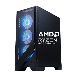msi Codex Z2 Gaming Desktop: AMD Ryzen R7-8700F, NVIDIA RTX 5060Ti, 16GB DDR5, 1TB M.2 NVMe SSD, Win 11 Home: A8NVM-671US $1579