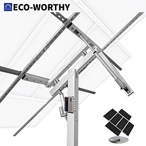 0088	ECO-WORTHY Solar Panel Dual Axis Tracking System 40% Power Boost 12V $222 + Free Shipping