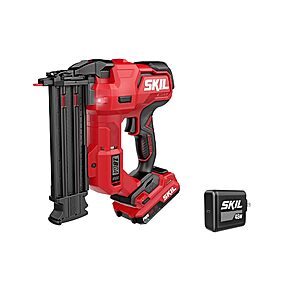 SKIL PWR CORE 20 Brushless 20V 18Ga Brad Nailer Kit including 2.0Ah USB-C Battery and Charger-NA1800B-10 $151.99
