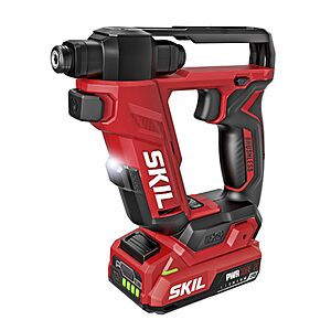 SKIL PWR CORE 20 Brushless 20V Flip Drill Driver Kit with Double Collect Flip Head, Includes 2.0 Ah USB-C Battery and Charger - DL6300D-12 $71.24