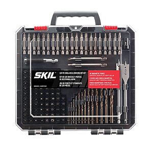 SKIL 120pc Drilling and Screw Driving Bit Set with Bit Grip - SMXS8501 $22.99