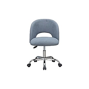 Mainstays Fabric Upholstered Open Back Office Chair (Grey) $25.55 + Free Shipping w/ Walmart+ or $35+