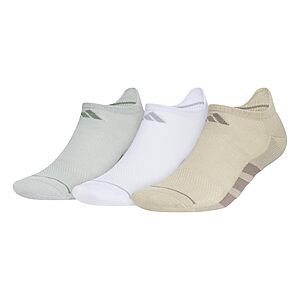adidas Mens All Day Training No Show Socks (3 Pairs) Lightweight Performance $9.11