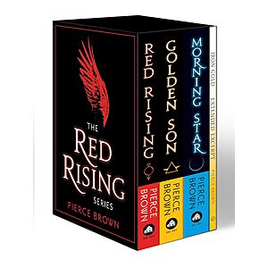 Red Rising 3-Book Box Set: Red Rising, Golden Son, Morning Star $25.47 + Free Shipping w/ Walmart+, Prime or on $35+