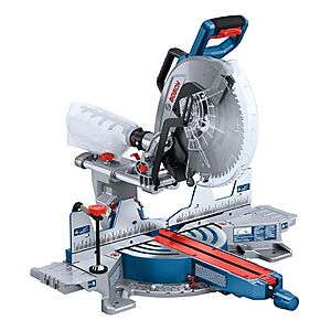Bosch 12-in 18-volt Dual Bevel Sliding Compound Cordless Miter Saw one_size | GCM18V-12SDN $449