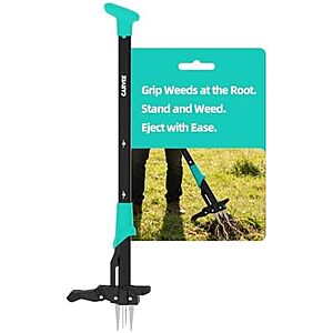 $19.99* | 40" Garvee Stand-Up Weed Puller w/ 4-Claw Ejector at Amazon